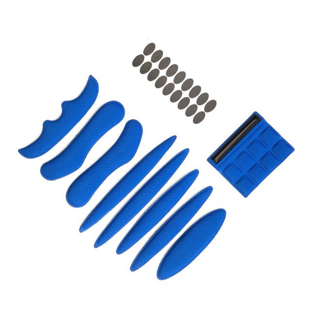 Toystoory Accesorios cómodos y transpirables para casco de motocicleta, almohadilla duradera para casco de paseo Ciclismo azul