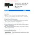 thumbnail image 2 of Reference Sensor - Compatible with 2004 - 2005 BMW 645Ci 4.4L V8, 2 of 2