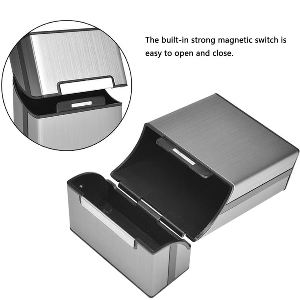 Zshan tui  cigarette en Aluminium Bross, tui Rigide et Support avec  Fermeture Magntique Solide - Walmart.ca