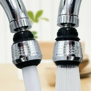 Sink Water Faucet Tip Swivel Nozzle Adapter Kitchen Aerator Tap Chrome Sprayer