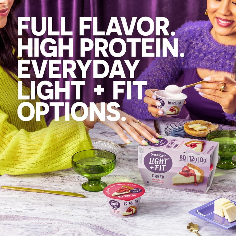 Light + Fit Key Lime Greek Fat Free Yogurt Cup, 5.3 oz - Walmart.com