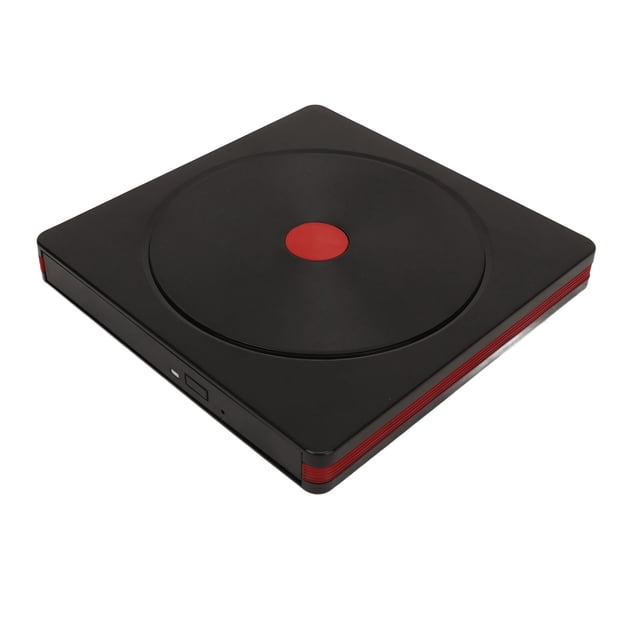 External DVD Drive, High Speed ABS Multifunctional Wide Compatibility External Bluray Drive for VCD