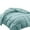 Aqua Blue, variant on 100% Cotton All-Season Comforter - Box Stitched Comforter - Bedding with Corner Tabs Machine Washable Lightweight Color Dark Grey Solid Pattern Size Oversized Queen (98"x98")