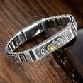 thumbnail image 4 of Feng Shui Bracelet Pi Yao Chinese Style Nostalgic Retro Rotatable Bangle 18cm, 4 of 10