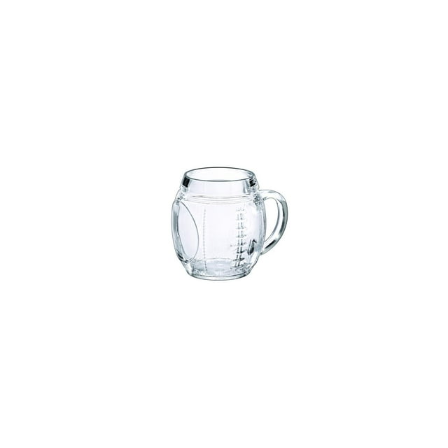 Juego De 6 Tarros De Vidrio Para Cerveza 650 Ml. Borgonovo Balon Americano
