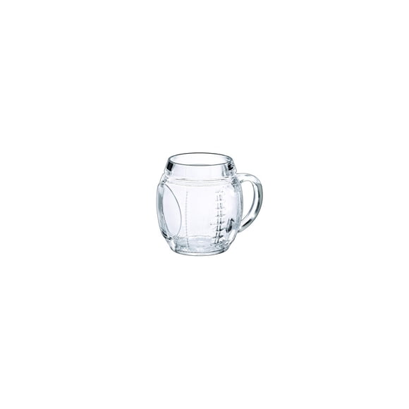 Juego De 6 Tarros De Vidrio Para Cerveza 650 Ml. Borgonovo Balon Americano
