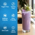 thumbnail image 4 of Syruvia Sugar Free Ube Flavored Syrup for Drinks, Cocktails, Lemonades, Iced Teas and Desserts – 25.4 fl oz, 4 of 7