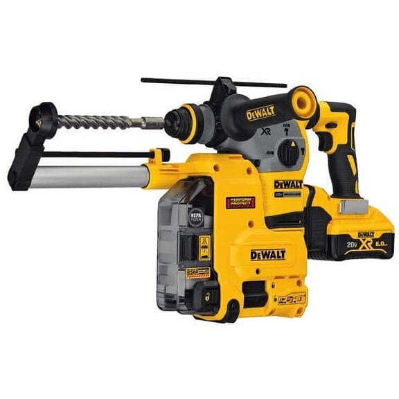 DEWALT 20V MAX XR Rotary Hammer, SDS Plus, 1-1/8-Inch (DCH293R2DH)