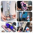 thumbnail image 2 of Funda De Teléfono De Lujo Para OPPO A54 A16 A15 A15s A3s A5s A7 A11k A12 A12e A31 Realme C1 3D Bluray Cámara Doraemon Carcasa Con Soporte De Ajustable Cordón Crossbody Suave TPU Cubierta Trasera, 2 of 4