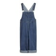 thumbnail image 7 of BRGZLK Denim Overalls for Women Summer Casual Stretch Adjustable Romper Long Playsuit Strap Button Jumpsuit Blue M, 7 of 7