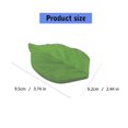 thumbnail image 3 of Leaf Shaped Note Paper Self Adheive Note Paper Colorful Note Paper Notepads 3.74x2.44In for Student Teacher 50Sheets/Pad, 3 of 4