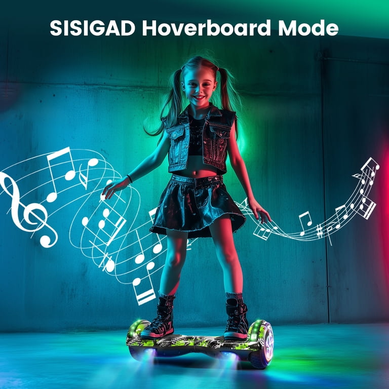 LENOGE Hoverboard with Seat, 6.5