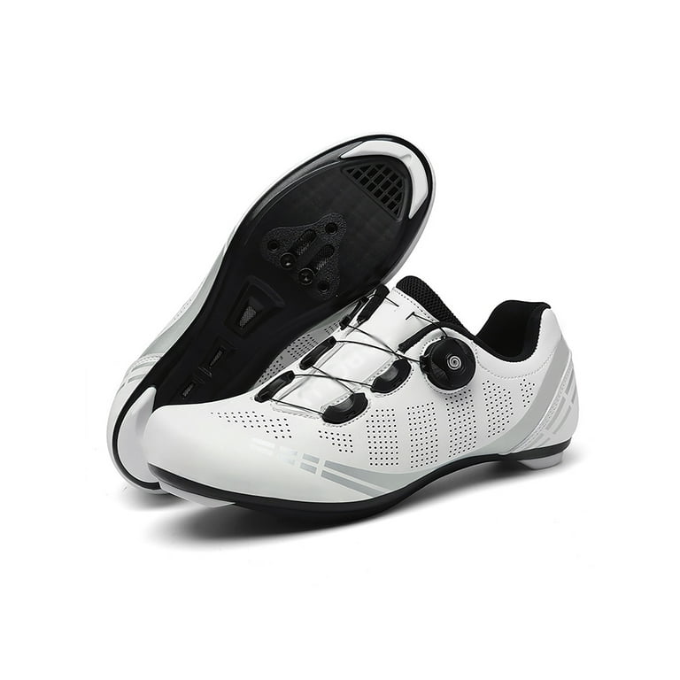 Lacyhop Mens Sneakers Road Cycling Shoes Compatible Bike Shoe