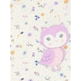 thumbnail image 3 of Wonder Nation Toddler Girls' Owl Cotton Sleep Set, 2 Piece, 3 of 3