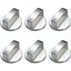 thumbnail image 1 of 6 Piezas Perillas de Control Universales de Metal Perillas de Estufa de Gas Perilla de Encimera Perillas de Control de Estufa de Cocina de Gas para Cocina 6mm, 1 of 5