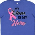 thumbnail image 4 of Inktastic My Mom is My Hero- Breast Cancer Awareness Youth T-Shirt, 4 of 5
