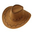 thumbnail image 4 of TTUHYWXI Cowboy Hats for Kids Boys Girls Western Cowgirl Hat Party Hats Toddler Cowboy Hats (6-12 Years, Brown), 4 of 4