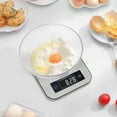 thumbnail image 3 of Cotsoco Digital Kitchen Scale with APP, Bluetooth Smart Food Weight Scale ,Stainless Steel, Metal, 11lbs/5kg, 3 of 10