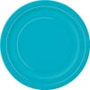 (2 Pack) Teal Paper Dessert Plates, 7in, 50ct