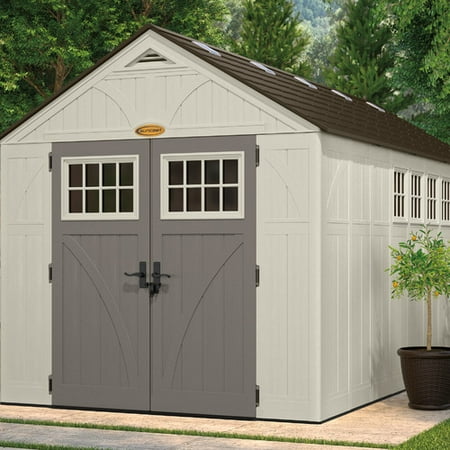 Suncast Tremont 8 ft. 5 in. W x 16 ft. 4 in. D Plastic Storage Shed