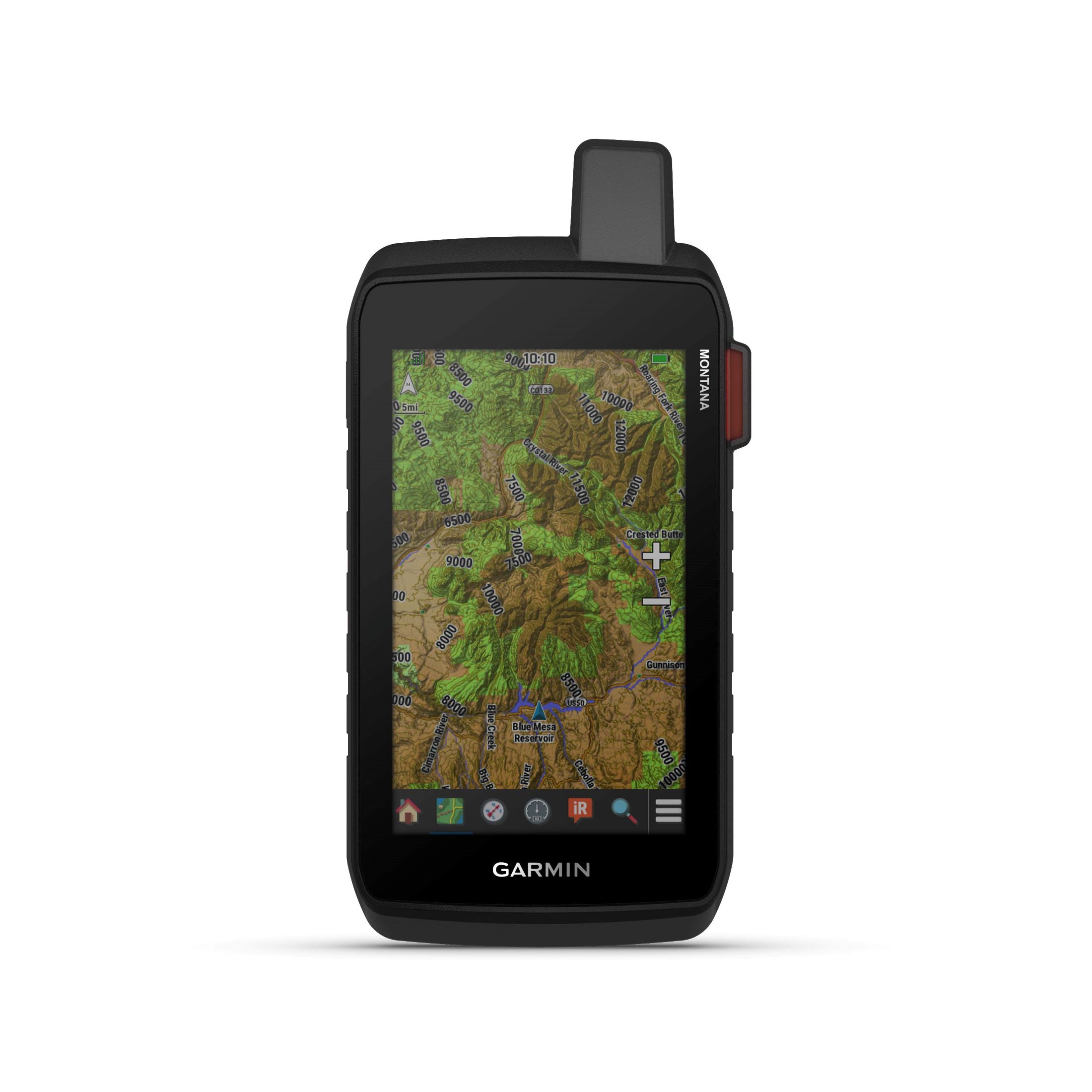 Garmin Montana 710i, Rugged GPS Handheld Navigator with Built-in inReach Technology for SOS and 2-way Texts in Remote Areas, 5” Touchscreen and Maps