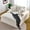 White, variant on Full Size Rustic Sofas, 51 - inch Comfort - bearing Sofa: Two Pillows and One Backrest, Suitable for Multiple Scenarios in Bedrooms and Living Rooms, White Modern Sofas,Polyester Blend Leather Sofas