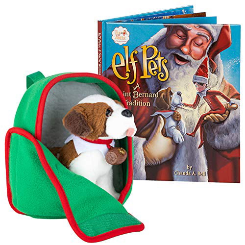 The Elf on the Shelf Elf Pets: A Saint Bernard Tradition Plushie 