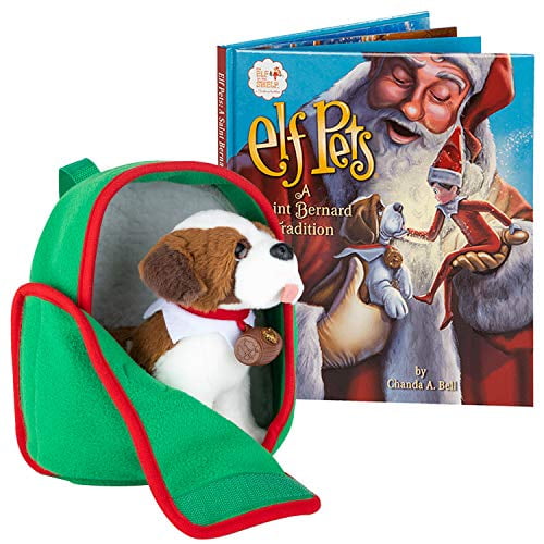 The Elf on the Shelf Elf Pets A Saint Bernard Tradition Plushie and
