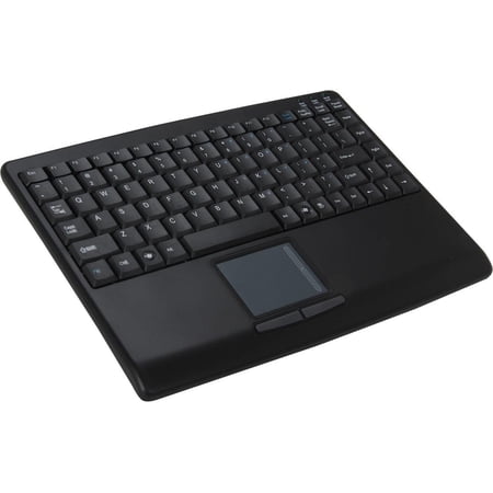 UPC: 0783750003292 | Adesso AKB-410UB SlimTouch USB Mini Keyboard with Touchpad (Black)