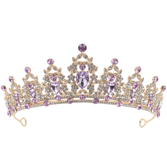 Diadèmes de Mariage en Strass, Couronne de Mariée en Strass, Couronne pour Femme, Diadème pour Fille pour Fête