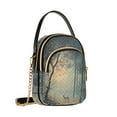 thumbnail image 7 of FORMRS Crossbody Bag for Women Quilted Travel Shoulder Cell Phone Purse with Chain Strap Handbag, Retro Forest, 7 of 7