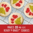 thumbnail image 3 of Pillsbury Ready to Bake! Dr. Seuss The Grinch Shape Sugar Cookie Dough, 20 Cookies, 9.1 oz, 3 of 10