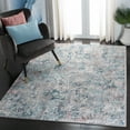 thumbnail image 2 of SAFAVIEH Meadow Adrian Medallion Area Rug, Light Grey/Blue, 4' x 6', 2 of 8