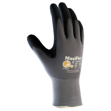 Dotted Palm Grip 34-844/S Seamless Knit Nylon Glove with Nitrile Coated Micro-Foam Grip on Palm and Fingers, Micro Dot Palm, This Product is G-Tek Maxiflex Endurance, Nitrile.., By MaxiFlex Endurance ()