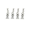 thumbnail image 1 of RC Crawler Shell Clips Pins Decoration Reemplazar la parte 1/10 1/8 KIT DE PIEZAS DE ACTUALIZACIÓN Reemplazo de accesorios para TRAXXAS TRX4 Paquete de plata de 4 Inevent FN001150-01, 1 of 7