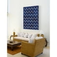 thumbnail image 3 of Marmont Hill "Indigo Pattern IV" Painting Print on Wrapped Canvas, 3 of 7