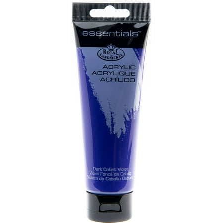 UPC: 0090672304452 | Royal & Langnickel Essentials 120ml Acrylic Paint Tube – Dark Cobalt Violet