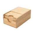 thumbnail image 2 of Restpresso Natural Bamboo Coffee Cup Sleeve Holder - 12" x 5 3/4" x 3 3/4" - 1 count box, 2 of 10