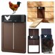 thumbnail image 1 of Abridor de puerta de casa de pollo sensible a la luz de puerta automática de gallinero para alimentar aves de corral Afortunado Sencillez, 1 of 4