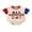 Red, variant on Hirigin 4th of July Baby Boy Girl Romper Outfit Short Sleeve Fuzzy Letter Embroidery Bodysuits 3 6 12 18 Months Independence Day Clothes