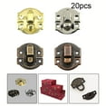 thumbnail image 7 of 20 Pcs Antique Hasp Lock Clasp for Jewelry Box Suitcase Hasp Wooden Box Latch, 7 of 7