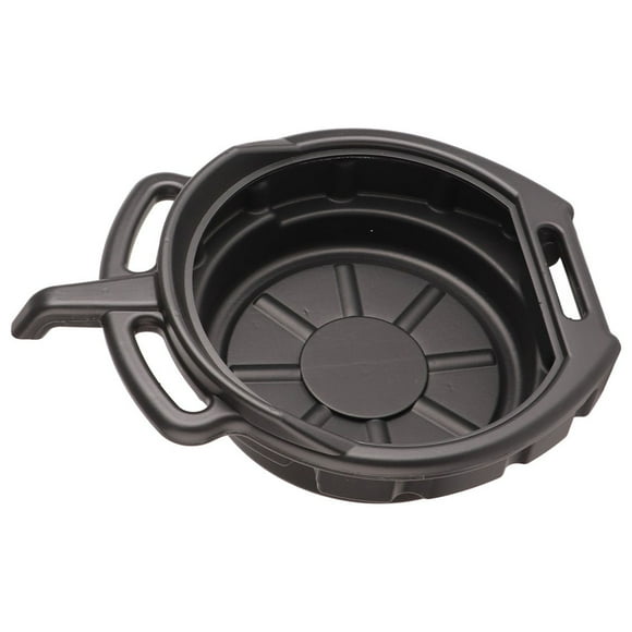 Anti Freeze Oil Drain Pan,Portable Oil Drain Pan Car Oil Change Pan Black Oil Drain Pan Dependable Performance