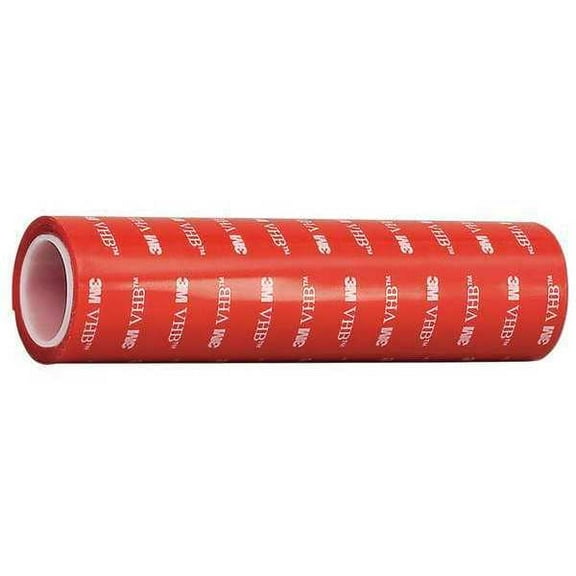 3m Foam Tape, Transparent, 1 yd L, 6 in W 4905