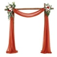 thumbnail image 4 of Arch Decoration,Wedding Arch Chiffon Fabric Wedding Decor Chiffon Fabric Drapery Enhanced Durability, 4 of 12