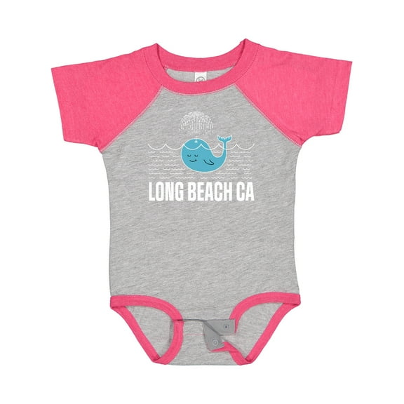 Inktastic Long Beach California Vacation Boys or Girls Baby Bodysuit