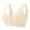 White, variant on Juslio No Underwire Bra Front Button Bra Backless Seamless Sports Comfortable Bras for Women