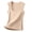 Beige, variant on Womens Tops Suspended Warm Vest with Plush and Thickened Insulation Plush Wide Shoulder and Bottom Layer Shirt