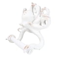 thumbnail image 4 of Nautical Marine Sea Octopus Distressed Antique White Wall Toilet Paper Holder, 4 of 10