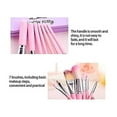 thumbnail image 4 of Rose-7 Pcs Kids Makeup Brush Set - For Foundation, Eyebrow, Eyeliner, Concealer, 4 of 5