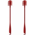 thumbnail image 2 of Brosse à Bouteille à Poils Souples (Rouge, 43 cm, 17 Pouces) - Lot de 2, 2 of 4